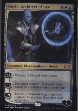 Dovin, Architect of Law - Ravnica Allegiance: #265, MTG - Foil Nm R246 - Image 1