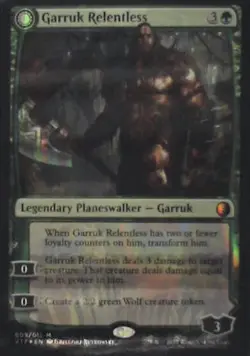 Garruk Relentless - From the Vault: Transform: #9, MTG - Foil Nm R246 - Image 1