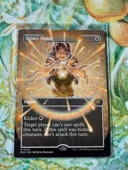 Orim's Chant (Borderless) MTG: Modern Horizons 3 *Pack Fresh* - Image 1