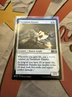 MTG Mystery Booster 2 Twinblade Paladin! M20 #285! Regular Uncommon! - Image 1
