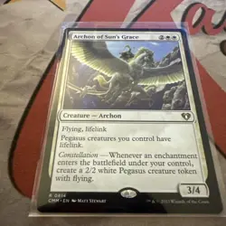 MTG Archon of Sun's Grace Commander Masters 0814 Regular Rare - Image 1