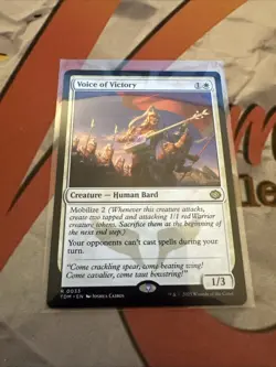MTG Voice of Victory Tarkir: Dragonstorm Regular #0033 - Image 1
