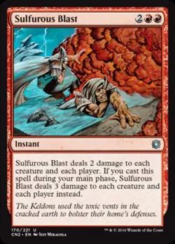 Sulfurous Blast - Near Mint MTG Conspiracy: Take the Crown - Image 1