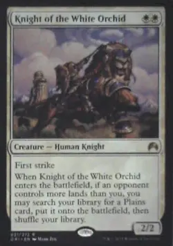 Knight of the White Orchid - Magic Origins: #21, Magic: The Gathering Nm R240 - Image 1