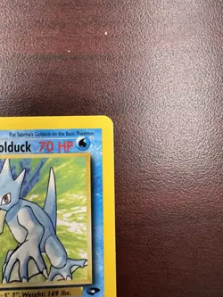 Pokemon Sabrina's Golduck Gym Challenge 1st Edition Non-Holo Rare 30/132 (NM-) - Image 4