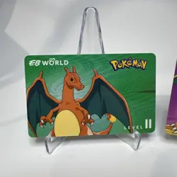 Charizard Level 2 And 3 Eb Games World Membership Card Pokemon Day - Image 2