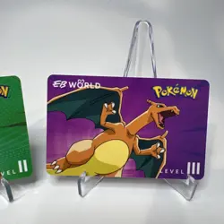 Charizard Level 2 And 3 Eb Games World Membership Card Pokemon Day - Image 3