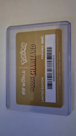 Level V Charizard 5 EB World Card EB Games Australia Pokemon Day Limited Edition - Image 2