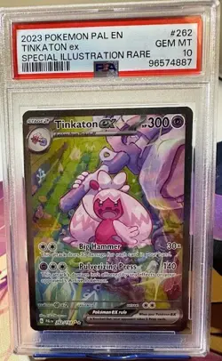 Tinkaton ex 262/193 - PSA 10 - Paldea Evolved - Illustration Rare - Pokemon TCG - Image 1