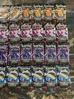 Pokemon Paldean Fates Booster Pack Factory Sealed X36 Booster Box Quantity B - Image 4
