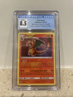 Pokemon TCG Charizard Sun & Moon SM226 Holo Promo CGC 8.5 - Image 1