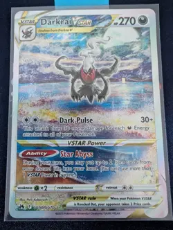 Pokemon TCG Darkrai Vstar Crown Zenith: Galarian Gallery Gg50/Gg70 Holo Ultra - Image 1