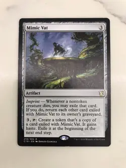 Mimic Vat MTG Magic the Gathering Card LP Lightly Played Commander C19 - Image 1