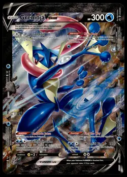 Greninja V-Union SWSH155 JUMBO OVERSIZED Black Star Promo Pokemon Card - Image 1