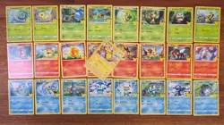 Pokemon TCG Cards McDonalds 25th Anniversary 2021 - Non Holo Set of 25 - Image 1