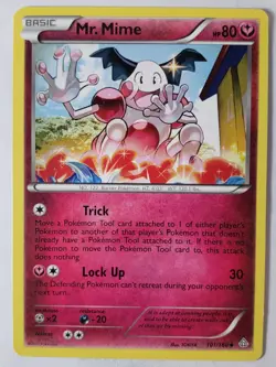 Mr Mime 101/160 LP - Primal Clash Pokemon Card - TOKIYA Art - Image 1