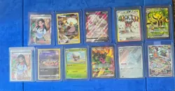 Pokemon TCG Card Lot of 73 full arts , 1 master ball, poke ball , EX , Rares - Image 1