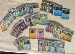 Pokemon Reverse Holo/ Holo Lot of 150 Cards - All NM - Two shiny - Energy - Image 1