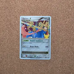 #2 Zacian LV. X #SWSH135 Celebrations Sword & Shield Promo Cards - Image 1