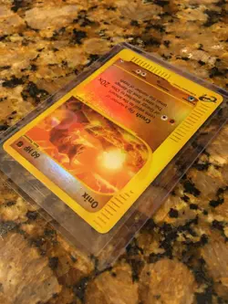 Pokemon Card Onix 098/147 Aquapolis Reverse Holo 2002 E Series - Image 5