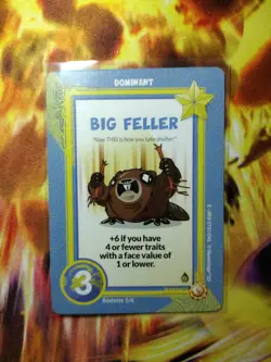 Doomlings Overlush EPIC Card BIG FELLER 003/173 Non-Holo Version. HTF. Rare. - Image 1