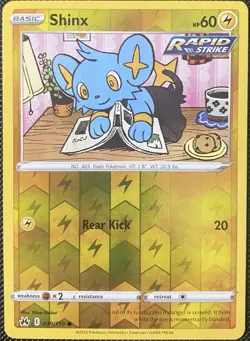 Shinx 039/159 Crown Zenith Reverse Holo - Pokemon Card - Image 1