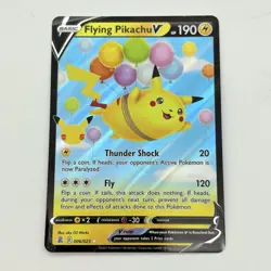 Pokemon TCG Flying Pikachu V 006/025 Celebrations Holo Ultra Rare Card 2021 NM - Image 1