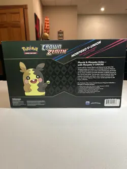 Pokemon Sealed Morpeko V-Union Box, Crown Zenith Booster Packs! - Image 3