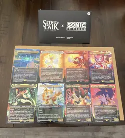 Magic The Gathering Secret Lair x Sonic The Hedgehog Friends & Foes Foil Edition - Image 1