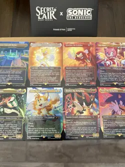 Magic The Gathering Secret Lair x Sonic The Hedgehog Friends & Foes Foil Edition - Image 3