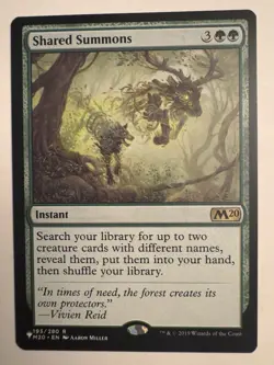 Near Mint x 1 Shared Summons - The List Mystery Booster / The List - Image 1