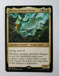 Miirym, Sentinel Wyrm - Commander Legends: Battle for Baldur's Gate - NM Regular - Image 1