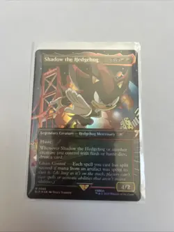 Shadow the Hedgehog (Rainbow Foil) Secret Lair Drop Foil - Image 1