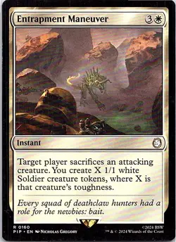 Magic the Gathering Entrapment Maneuver Fallout Commander MTG Free Shipping! - Image 1