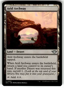 Outlaws of Thunder Junction Magic: The Gathering - Arid Archway MTG NM - Image 1