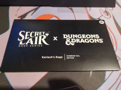 MTG Secret Lair x Dungeons & Dragons: Karlach's Rage Foil Edition - Image 1