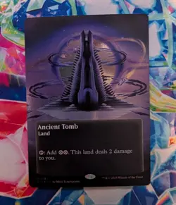 Ancient Tomb (0136) (Borderless) (Galaxy Foil) Edge of Eternities - Image 1