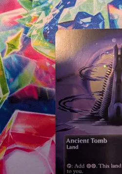 Ancient Tomb (0136) (Borderless) (Galaxy Foil) Edge of Eternities - Image 2
