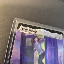 MTG Clara Oswald 332 Extended Art Foil Rare Doctor WHO - Image 3