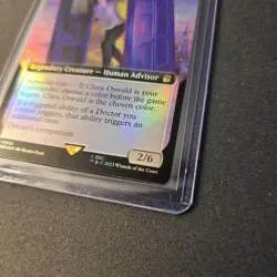 MTG Clara Oswald 332 Extended Art Foil Rare Doctor WHO - Image 5