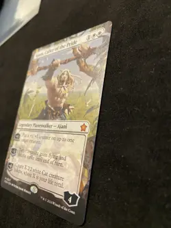 Ajani, Caller of the Pride (Borderless) Foundations Regular - Image 2