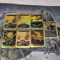 MTG Aetherdrift : First Place Foil Lands & Rare Foil Lot • 7 - Image 1