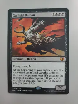 MTG Xathrid Demon Commander 2014 Regular Mythic - Image 1