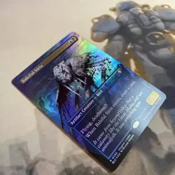 Baleful Strix (Borderless FOIL) [Bloomburrow Commander] NM - Image 5