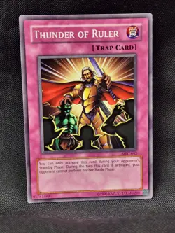 3 Yugioh - Thunder Of Ruler - DR1-EN097 & MFC-042 - Image 2