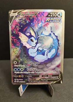 Vaporeon V SWSH181 SWSH: Sword & Shield Promo Holo Pokemon Card NM- - Image 1