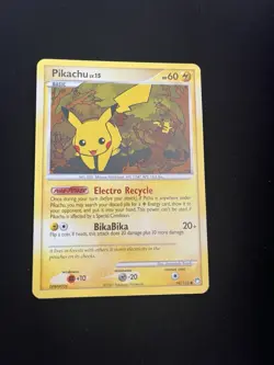 Pikachu 94/123 LP Non Holo Rare Pokemon Cards Vintage - Image 1