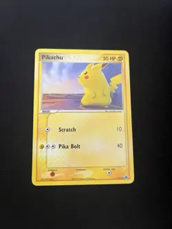 Pikachu 6/10 PL Non Holo Rare Pokemon Cards Vintage - Image 1