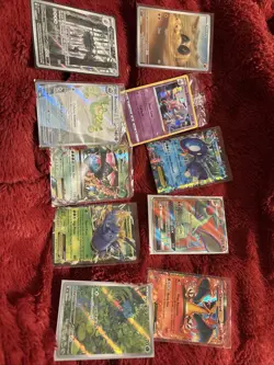 Pokemon- TCG Trading Card Damaged/ HP Lot Of 10 - Image 1