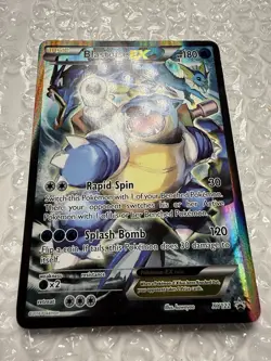 Blastoise EX XY122 Promo XY Holo Pokemon TCG card LP - Image 3